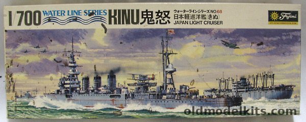 Fujimi 1/700 Kinu Light Cruiser, WLC068 plastic model kit